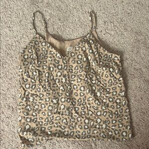 Leopard Print Women's Top